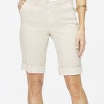 NYDJ Lift Tuck Technology Linen Blend Bermuda Shorts Photo 0