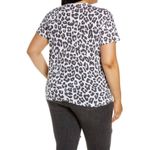 Chaser  Lightning Bolt Animal Print Graphic Crewneck T-Shirt Size 1X NWT Photo 1