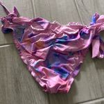 frankie's bikinis Frankie’s Colby Floral‎ Tie-Dye Bikini Bottom size Medium Photo 7