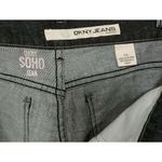 DKNY  SOHO Boot Cut Jeans Black size 12 27” inseam Photo 3
