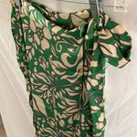 Japna Floral Green/cream faux wrap skirt- size S NWT (made in India) Photo 2