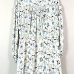 Free People  Flower Fields Mini Dress in Ivory Combo Medium Photo 8