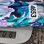 Lilly Pulitzer  Women’s M Blue Purple Off Tropic Print Georgie May Palazzo Pants Photo 6