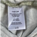 Hilary Radley Green White Palm Drawstring Tshirt dress - L Photo 6