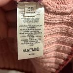 Free People ✨ Pembrook Sz Medium Sweater in Moody Pink Combo Striped Cotton✨ Photo 10