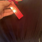 Jennifer Lopez black long sleeve blouse M Photo 5