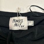 Princess Polly  Black Cutout Halter Crop Top Size 6 Y2K Party Clubwear Luna set Photo 5