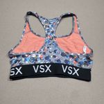 Victoria Sport VSX Gray and Black Sports Bra with Racerback Design Photo 2