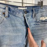 Abercrombie & Fitch Abercrombie & Fitch The Boyfriend Mid Rise Denim Cutoff Jean Shorts size 32/14 Photo 4