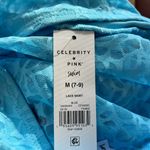 Celebrity Pink  Junior Blue Lace Skirt, Size M (7-9) Photo 5