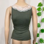 Vintage Twee Coquette Fairy Green Lace Tanktop Size undefined Photo 5