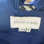 Sachin + Babi - Katrina Formal Evening Gown Midnight Blue Sz 6 Photo 8