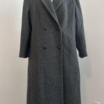 Women's Karen Petites Gray Wool Blend Trench Dress Coat, Sz: 8P (b7a) Photo 0