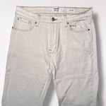 Kensie High Rise Beige Raw Hem Slim Jeans Size 8 Photo 1