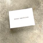 Good American NEW  Black Patent Leather Heeled Bootie Heel Size 11 Photo 1