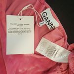 Ganni ππ Velvet O-neck Dress ~ Shocking Pink 10-12 US 42 EU NWT Photo 15