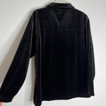 Euro Joy Vintage Black Zip Closure Jacket Womens Sweater with Detail Size L Size L Photo 1