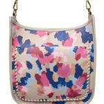 Style & Co Whipstitch Dip Dye Crossbody Bag Purse & Wallet Set Watercolor Artsy Photo 0