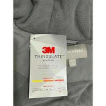 Woman Within WOMEN WITHIN Gray 3M Hooded Thinsulate Insulation Parka Coat with faux fur | 4x Photo 3