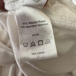 Venus ‎ White Twisted Knot Detail Short Sleeve Tunic Tee Size 3X Photo 6