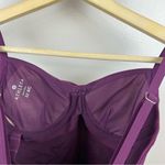Athleta Twister Tankini Swim Top Size 32 B/C Wild Berry Plum Purple Beach Cruise Photo 8