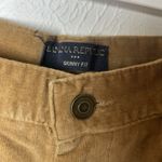 Banana Republic Skinny Fit Corduroy Pants Tan Brown Women's Size 10 Photo 5