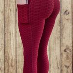 Tie dye Scrunched up butt lifting leggings TikTok yoga pants Size L Photo 0