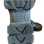 Aquatalia Elvira Leather Lace Up Boots Hiking Combat Lug Sole 7 Black Photo 3