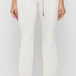 Maniere De Voir  Ribbed Velour Flare Pants‎ Size 8 Photo 0