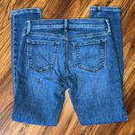 Ann Taylor Loft Distressed Patched Modern Skinny Denim Jean Size 2 Photo 3