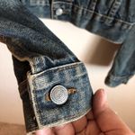 Vintageā Bulldog Denim Trucker Jacket Blue Size L Photo 4