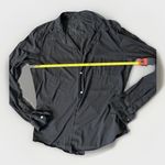 Frank & Eileen Barry Tee Lab Button Up Long Sleeve Shirt M Black Jersey Cotton Size 8 Photo 6