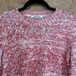 Glamorous  Super Cute Heathered Wool Blend Sweater With Teal and Yellow Trim. Photo 1