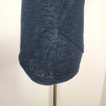 Blue Fish Womens Black Round Neck Semi Sheer Athletic T Shirt Brazil‎ Size M/L Photo 6