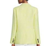 Karl Lagerfeld NWT  Paris Tweed Single Breasted Jacket Color: CHARTREUSE / GREEN Photo 2