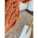 Arizona Jeans Arizona Jean Co Chunky Knit Cropped Cardigan Cozy Cottagecore Orange Pink L Photo 7