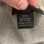 J.Crew  Collection 100% Cashmere Deep vneck womens sweater Size Small Kangaroo Photo 4