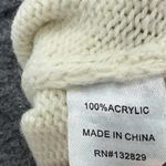 Lovers + Friends  Anisa Cream Open Back Turtleneck Pullover Sweater Small Photo 6