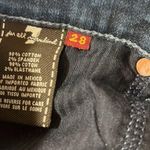 7 For All Mankind jeans bootcut dark wash size 28 EUC - Like New Photo 4