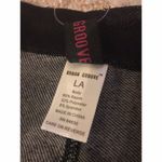 High Waisted "Denim" Dance Shorts Blue Size L Photo 3