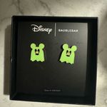 BaubleBar x Disney Glow in the Dark Ghost Mickey Earrings Photo 0