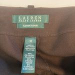 Ralph Lauren Lauren Ralph Lauren Sanderson Dress Pants Women Size 10 Brown Career Office Photo 3