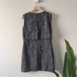 Kate Spade Saturday Black and White Sleeveless Dress dots Spotted tiered mini 8 Photo 3