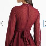 Showpo Bottom Of Your Heart Playsuit In Wine Photo 1