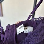 House Of CB S D-DD Aiza' Grape Floral Print Maxi Dress purple NWOT Photo 6