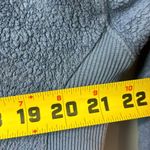 Aerie  Cozy Good Vibes Oversized Crewneck Sweatshirt w/split sides, Blue size XS Photo 7