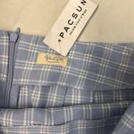 PacSun Light Blue Plaid Skirt Photo 2