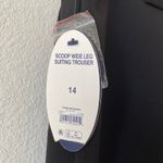 NEW SCOOP Wide Leg Trouser Pants Black Size 14 Career Chic Professional Photo 5