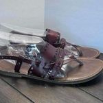 American Eagle‎ brown leather sandals women's size 7.5 Photo 1