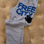 Freecity 3/4 flow Gray with Blue Logo sweatpants Photo 0